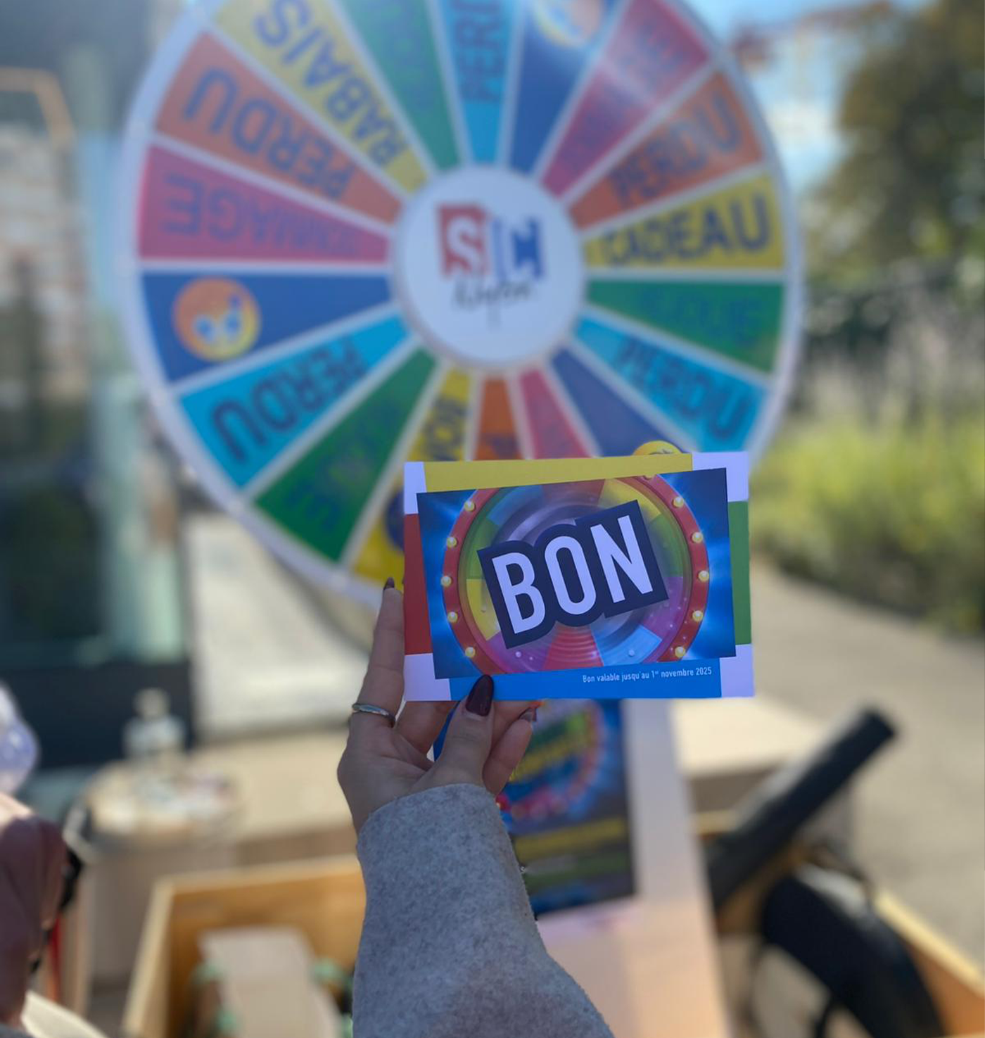 La roue de la fortune a rencontré un grand succès à Nyon !
